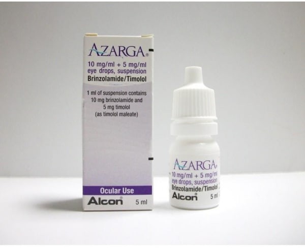 Azargra được sử dụng để giảm nhãn áp