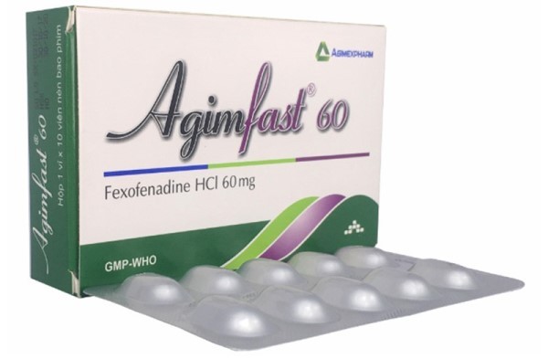 Agimfast 60 do Công ty Cổ phần Dược phẩm Agimexpharm sản xuất